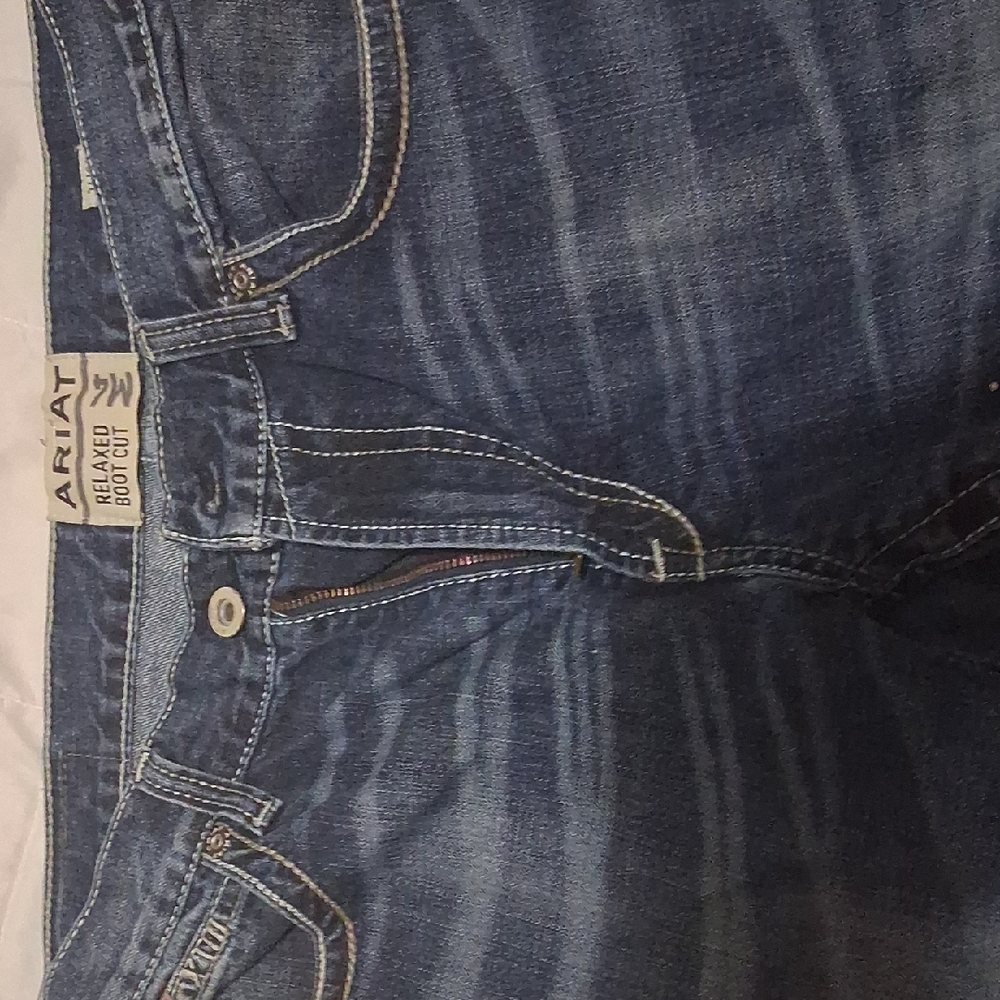 Ariat Men's Blue Relaxed Bootcut Jeans